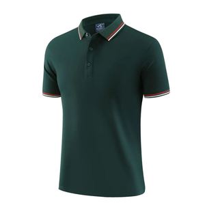 Camisas de Lona Sólida para Hombre, 100% Algodón, Alta Calidad, Transpirables, Casuales, Manga Corta, Venta Directa de Fábrica, al por Mayor, Verano - Product Image 4
