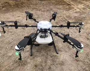 โดรนพ่นยาทางการเกษตร 4 แกน/6 แกน พร้อมรีโมทคอนโทรล วัสดุคาร์บอนไฟเบอร์ โดรนป้องกันพืชผล - Product Image 4