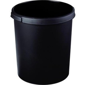 Contenedor de Basura HAN CLASSIC de 30L, Polipropileno, 37.5 x 41 cm, Negro, 1 Compartimento de Separación - Product Image 1