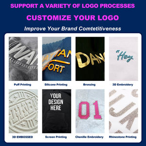 High Quality Women's Oversized Heavyweight <b>Hoodie</b> <b>Pink</b> Solid Color Fleece Pullover Custom Logo Embroidered Mock Neck Winter - Product Image 5