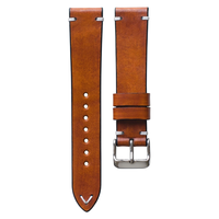 Bracelet de montre en cuir véritable en vrac, montre de luxe personnalisée