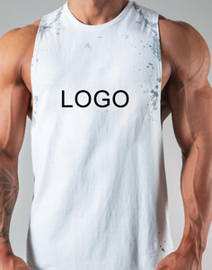 Camiseta sin mangas para hombre, ropa de entrenamiento para gimnasio, camisetas sin mangas para hombre, camiseta con diseño personalizado, precio al por mayor, cantidad a granel - Product Image 3