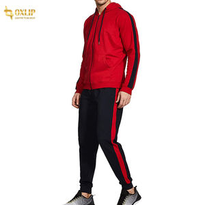 Offre Spéciale XXL hommes Fitness Jogging costumes Logo personnalisé conception sublimée 2 pièces grande taille polaire survêtement respirant hiver - Product Image 3