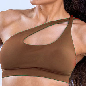Lightweight Comfortable Stretch Sports <b>Bra</b> <b>Racerback</b> Breathable Quick Dry High Impact Running Sport <b>Bra</b> - Product Image 3