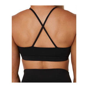 Haute qualité coton sans couture sport soutien-gorge et short ensemble femmes vêtements de sport Fitness Yoga tenue deux pièces vêtements de sport - Product Image 3