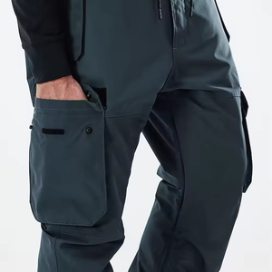 Pantalones de Esquí Impermeables y Transpirables de Cordura, de Cintura Alta, para Uso Individual o Doble Tabla, Pantalones de Esquí Unisex Cálidos para Exteriores - Product Image 5