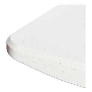 Alera 65600 Mesa plegable rectangular Platinum de 72 pulgadas. X 30 Pulgadas X 29 Pulgadas Resina de borde cuadrado 65600 - Product Image 4