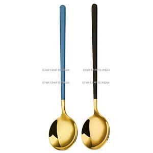 Juego de cubiertos únicos pulidos con espejo, juego de cubiertos de acero inoxidable para el hogar, cocina, restaurante, Hotel, boda - Product Image 6