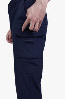 Pantalon tactique décontracté noir toutes saisons de haute qualité pour homme, en coton tissé léger, délavage foncé, personnalisable, 3XL, approvisionnement en gros
