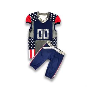 Nouveaux uniformes de football américain au design tendance, impression personnalisée, uniformes de football américain sublimés pour les ensembles d'équipe - Product Image 4