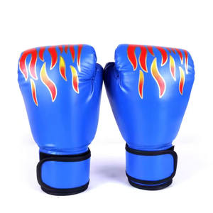 Guantes de boxeo de cuero de entrenamiento ganador con logotipo personalizado profesional de fábrica - Product Image 2