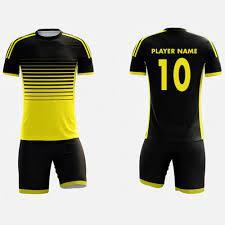 Camiseta de fútbol con sublimación y logotipo personalizado, uniforme de entrenamiento de secado rápido, kit de equipo de club, corte automático retro 100% - Product Image 3