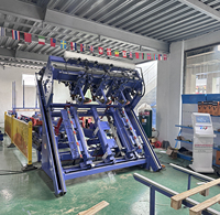Machine à fabriquer des blocs de palettes en bois, machine à clouer les palettes