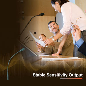 Balanced <b>XLR</b> Output Surface Mount <b>Microphone</b> NPS300 with No Data Cable Required - Product Image 6