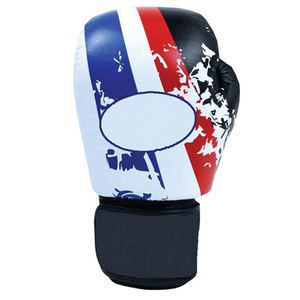 ถุงมือเตะมวยแบบปรับได้สีหนัง PU โลโก้ได้ - Product Image 2