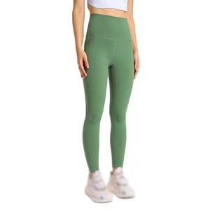 Vêtements de sport et de yoga OEM 2026, pantalon de sport pour femmes, taille haute, leggings pour femmes OEM 2026 avec MOQ faible - Product Image 1