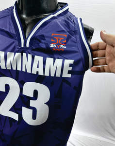 OEM Baloncesto UniformSublimation BasketballJersey 2025 Personalizado Baloncesto Uniforme Último Diseño CustomYouth Baloncesto - Product Image 3