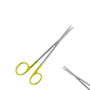 Tijeras de Sutura de Carburo de Tungsteno, Manuales, Ergonómicas, con Punta Roma, 145 mm de Largo, Fabricante de Instrumentos Quirúrgicos de Pakistán TC - Product Image 1