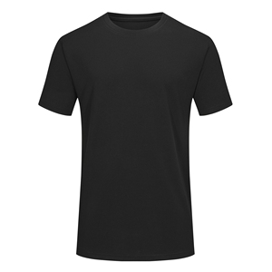 Camiseta de gimnasio de gran tamaño negra de verano 2024 con mangas cortas, ropa de calle deportiva de secado rápido, camisetas con estampado Digital de patrón sólido - Product Image 5