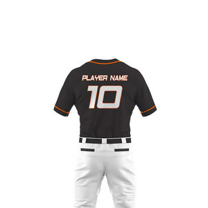 Uniforme de baseball professionnel de qualité supérieure en gros, design unique, faible MOQ, uniforme de baseball unisexe - Product Image 6
