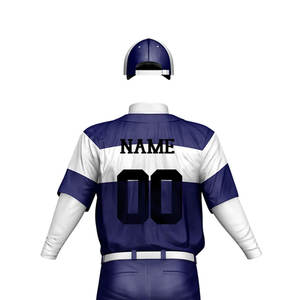 ชุดกีฬาเสื้อเบสบอลน้ำหนักเบาออกแบบได้ตามที่ต้องการสำหรับมืออาชีพ - Product Image 6