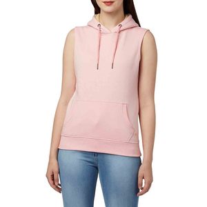 Gilet de sport en jersey léger personnalisé avec capuche Gilet de fitness sans manches respirant à séchage rapide longue longueur - Product Image 4