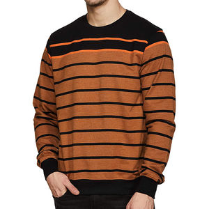 Sudaderas de Diseño Único, Casuales, Modernas y a la Moda, Color Blanco Roto, Cuello Redondo, Corte Holgado para Hombre - Product Image 1