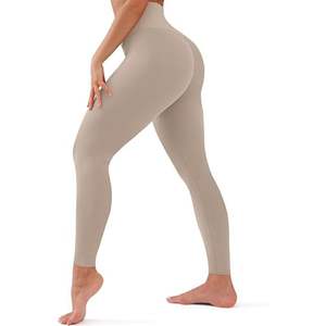 Leggings de mujer con logotipo de tendencia 2025 | Estilo de tendencia súper suave 2025 | Pantalones de Yoga de talla grande de cintura alta al por mayor - Product Image 1