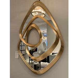 Espejo de Pared Decorativo para Interiores, Diseño de Hojas, Espejo Decorativo Clásico y Moderno, Múltiples Diseños de Acabado - Product Image 1