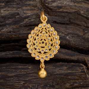 Pendentif Breloque Temple en Argent 162770, Sertissage Clos, Bijou Religieux avec Breloques Plaqué Or Rose et Rhodium Platine - Product Image 2