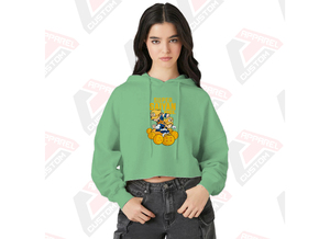 Stylish and Cozy Men's 100% Cotton Winter Crop Hoodie with Embroidered Digital Printing Beaded Customized Lightweight Layering - Product Image 5