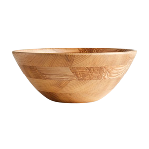 Bol en bois d'acacia couleur naturelle cuisine forme ovale bol à fruits en bois massif personnalisé pièce maîtresse de Table - Product Image 4