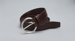 C OEM Stylish <b>Box</b> Frame Steel Buckle Casual Leather Belt for <b>Men</b> High Quality Eco-Friendly Cowhide Adjustable Length Wholesale - Product Image 6