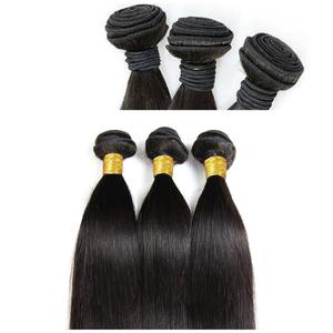 Trame de cheveux lisses brésiliens Remy |   Machine à double trame |   Humain |   Noir naturel |   Lots de Cheveux Doux et Soyeux |   Traitement chimique Aucun - Product Image 5