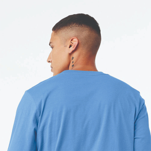 Camiseta de Manga Larga de Secado Rápido 100% Algodón para Hombre, Venta al por Mayor, Personalizada, de Alta Calidad, Transpirable, Informal, OEM - Product Image 4