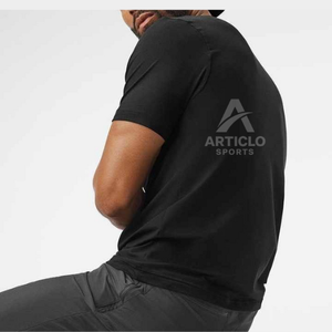 เสื้อยืดผ้าฝ้ายโอเวอร์ไซซ์สุดหรูเสื้อยืดแนวสตรีทแวร์ขนาดใหญ่พิเศษปักโลโก้ได้ตามต้องการ - Product Image 5