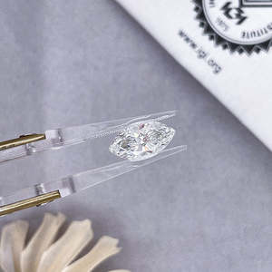 มาร์คีสตัดเพชรที่ปลูกในห้องทดลองห้ากะรัต DEF สี IGI ได้รับการรับรองประกายไฟที่สวยงามและความซับซ้อนที่ทันสมัย - Product Image 6