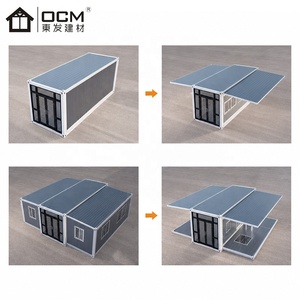 <span class=keywords><strong>Maison</strong></span> conteneur extensible à installation rapide 6300x5900mm 20ft, unité <span class=keywords><strong>de</strong></span> logement modulaire préfabriquée pliable et portable pour les constructeurs - Product Image 6