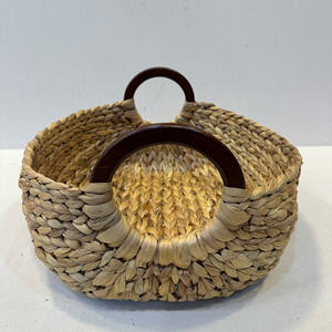 OVAL MULTIFUNCTION WATER <b>HYACINTH</b> <b>BASKET</b> - Product Image 2