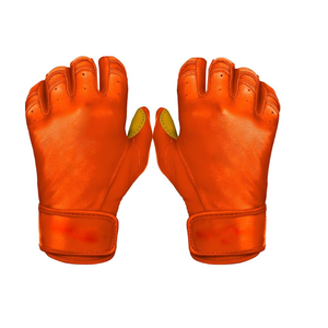 Venta al por mayor Fabricante Mejor Calidad Heavy Duty Custom Deportes Batting Cabretta Cuero Guantes de béisbol Unisex - Product Image 4