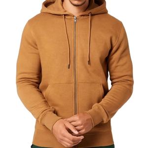 Top Fabricant Zipper Hoodies 100% coton French Terry Blank Plain Zipper Hoodies Fabricants de Vêtements à Bon Prix - Product Image 1