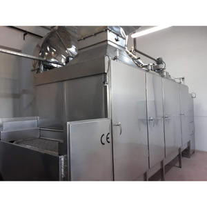 Máquina tostadora de nueces de acero inoxidable 304, máquina automática de alta capacidad para asar nueces de cacahuete y avellanas - Product Image 1