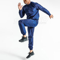 Service OEM Logo personnalisé combinaisons de Sauna pour vêtements de sport, costume de Sauna pour hommes à bas prix de fabrication professionnelle