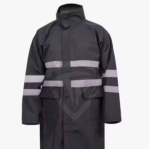 Manteaux de pluie imperméables pour hommes Veste d'extérieur Matériau respirant Design élégant Vente en gros d'usine OEM - Product Image 2