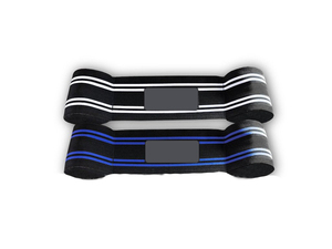 Bandas elásticas impresas personalizadas para yoga y fitness, bandas de resistencia de cadera de tela larga antideslizante para ejercicios de piernas, uso deportivo - Product Image 3