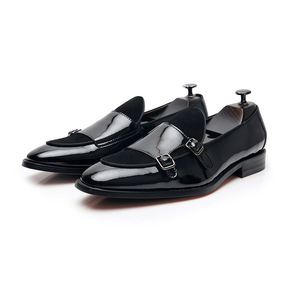 Chaussures de ville en cuir de porc de haute qualité avec absorption des chocs et surface imperméable pour hommes - Product Image 1