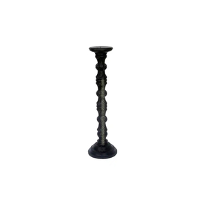 Bougeoir en bois décoratif d'aspect moderne sculpté à la main bougeoir en bois pour la décoration de la maison de fournisseur de confiance - Product Image 1
