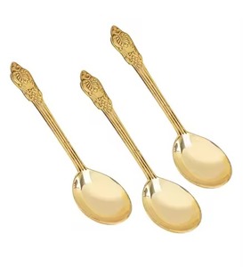 Juego de Cucharas de Café para Niños de Acero Inoxidable, Ecológicas, con Acabado Espejo, Diseño de Lujo para Cocina - Product Image 2