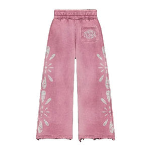 Conjunto Deportivo Unisex de Invierno, Estampado o Liso, de Alta Calidad, Ligero, de Algodón y Felpa, Talla XL, Sudadera Holgada con Capucha y Pantalones de Doble Cintura, Transpirable - Product Image 5