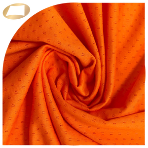 Tissu respirant doux au toucher Dot Dobby fabriqué à Taïwan, 93,3 % polyester, 6,7 % élasthanne, pour vêtements de yoga pour filles - Product Image 1